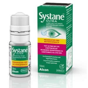 Systane Ultra Овлажняващи капки за очи без консерванти 10 ml