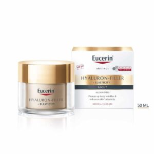 Eucerin Hyaluron-Filler + Elasticity Нощен крем за зряла кожа 50 ml