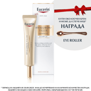 Eucerin Hyaluron-Filler + Elasticity SPF20 Околоочен крем 15 ml