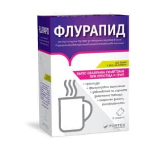 Флурапид при простуда и грип х8 сашета