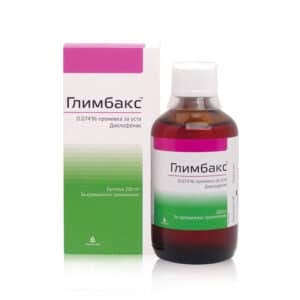 Глимбакс 0,074 % промивка за уста 200 ml