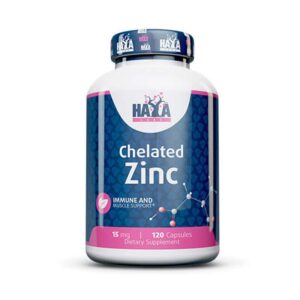 Haya Labs Хелатиран Цинк 15 mg х120 капсули