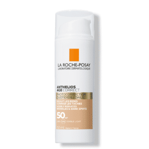 La Roche-Posay Anthelios Age Correct SPF50 Оцветен противостареещ слънцезащитен крем 50 ml