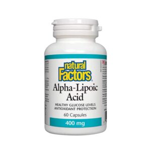 Natural Factors Алфа-липоева киселина 400 mg x60 капсули