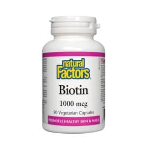 Natural Factors Биотин 1000 mcg х90 капсули