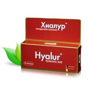 Naturpharma Хиалур Хиалуронова киселина за ставите и кожата х30 капсули