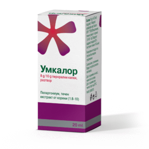 Умкалор Капки при инфекции на дихателните пътища 8g/10g 20 ml
