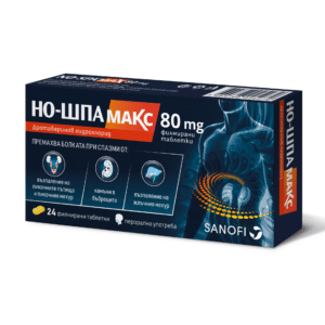 Но-шпа Макс 80 mg х24 таблетки