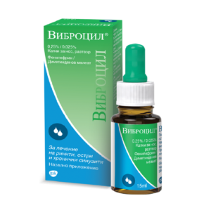 Виброцил Капки за нос 15 ml
