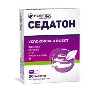 Седатон За успокоение х20 капсули