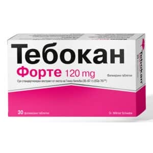 Тебокан Форте 120 mg х30 таблетки