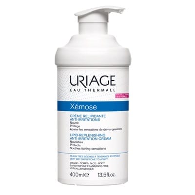 Uriage Xemose Успокояващ липидо-възстановяващ крем 400 ml