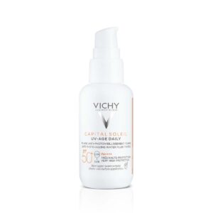 Vichy Capital Soleil UV-Age Daily SPF50+ Тониран флуид против поява на признаци на фотостареене 40 ml