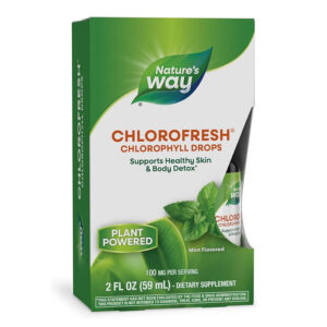 Nature's Way Хлорофреш Хлорофил Капки 59 ml (без алкохол) с ментов вкус