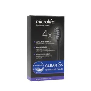 Microlife Глави за звукова ел. четка Microlife S5 soft х 4 броя