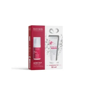 Biotrade Acne Out Активен крем против акне 30 мл + Подарък: Biotrade Acne Out Измиващ гел за проблемна и мазна кожа 50 мл Комплект