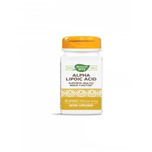 Alpha Lipoic Acid/ Алфа Липоева Киселина 200 mg x 60 капсули Nature’s Way