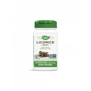 Licorice Root / Женско биле (корен) 450 mg х 100 капсули Nature’s Way