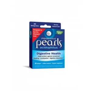 Pearls® Probiotic / Пърлс® Пробиотик, 1 млрд. активни пробиотици x 30 софтгел капсули Nature’s Way