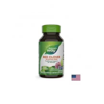 red-clover-blossom-herb-chervena-detelina-cvyat-i-bilka-400-mg-h-100-kapsuli-natures-way-1.webp Red Clover Blossom Herb/ Червена детелина (цвят и билка) 400 mg х 100 капсули Nature’s Way