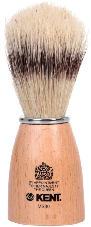 Четка за бръснене с косъм от глиган Kent Natural