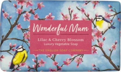English Soap Company Wonderful Mum Луксозен сапун с аромат на люляк и черешов цвят