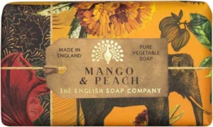 English Soap Company Mango & Peach Луксозен сапун с аромат на манго и праскова