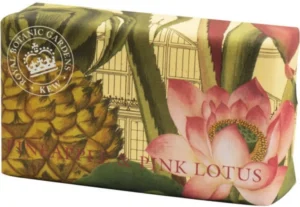 English Soap Company Pineapple & Pink Lotus Soap Луксозен сапун с аромат на ананас и розов лотос