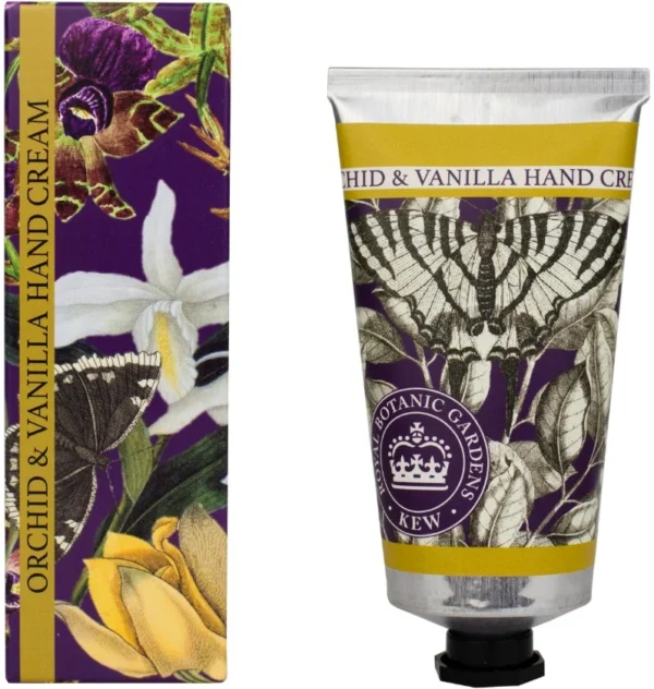 English Soap Company Orchid & Vanilla Hand Cream Луксозен крем за ръце с аромат на орхидея и ванилия