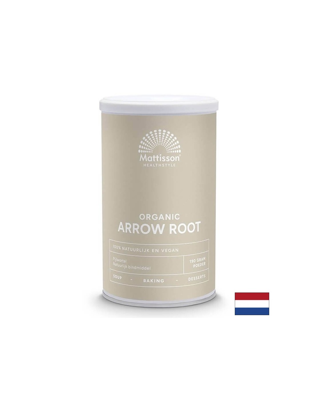 ararut-na-prakh-bio-190-g.jpg Арарут на прах БИО Arrow Root 190 g Mattisson Healthstyle