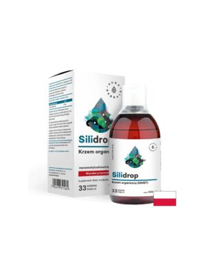 Грижа за косата, кожата и ноктите - Органичен Силиций - Silidrop, 5 mg х 500 ml Aura Herbals