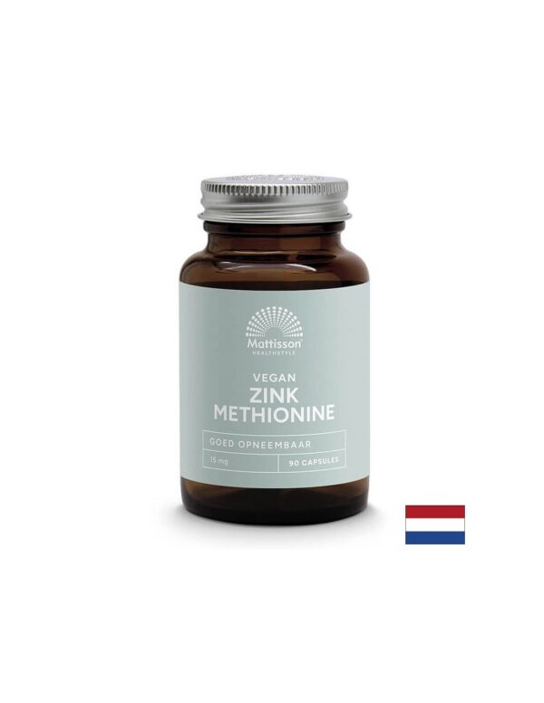 Имунитет Цинк (метионин) 15 mg, 90 капсули
