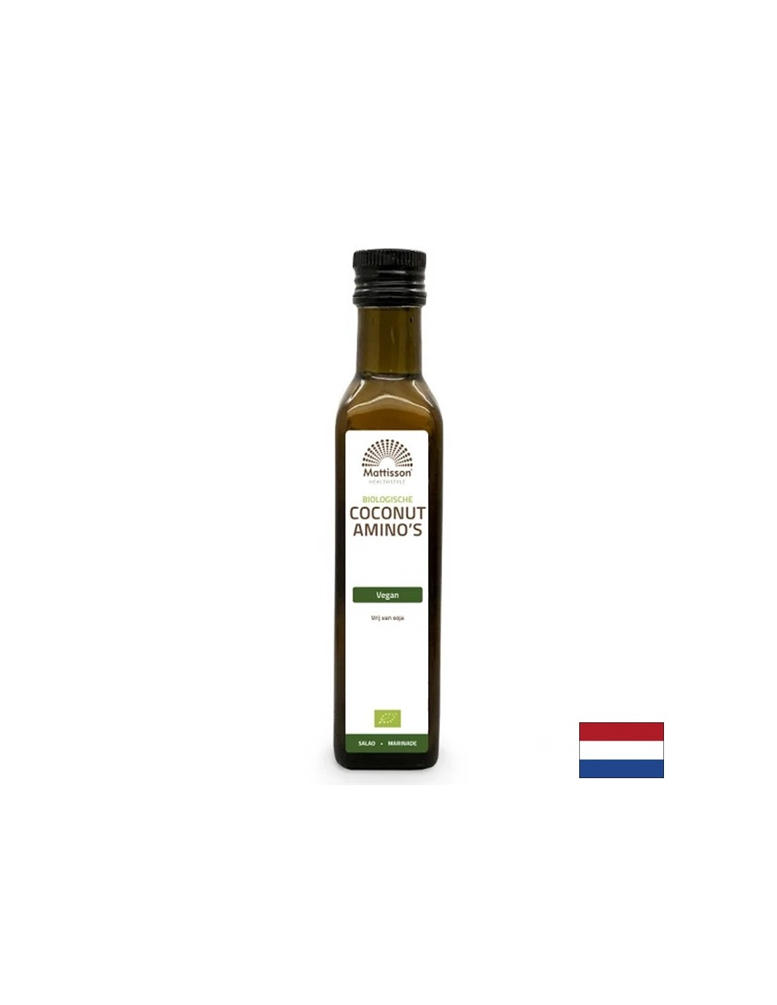 kokosov-sos-bio-nisko-sadarzhanie-na-natrij-bez-gluten-250-ml.jpg Kокосов сос, Био - Ниско съдържание на натрий, без глутен, 250 ml Mattisson Healthstyle