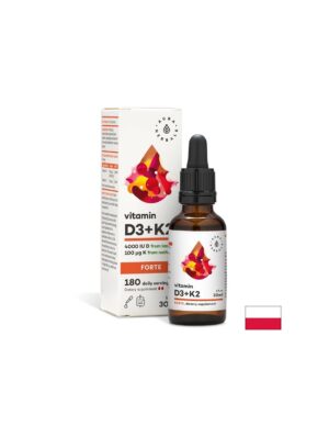 Кости и стави - Витамин D3  800 IU + K2 20 µg (форте), 30 ml капки