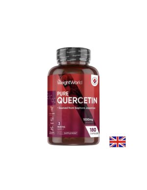 Кверцетин При алергии и отслабен имунитет, 500 mg 180 капсули