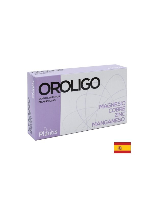 Oroligo Oligoelementos (магнезий, мед, цинк, манган)/ За силен имунитет, 20 ампули за пиене Artesania
