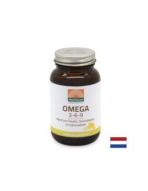 Сърдечна и мозъчна функция - Омега-3-6-9, 60 капсули Mattisson Healthstyle