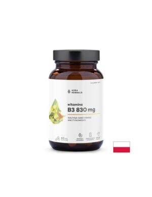 Витамин B3 (Ниацин) Повече енергия и здрава нервна система 415 mg, 60 капсули
