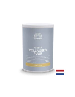 За красива коса, кожа и здрави стави - Говежди колаген тип I, 300 g прах Mattisson Healthstyle