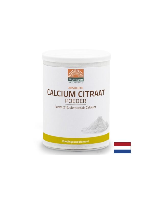 За здрави кости Калций (цитрат) 125 g прах