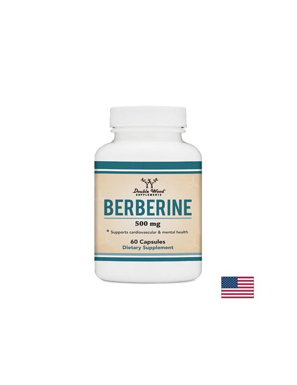 Berberine - Берберин (контрол на кръвната захар и холестерола), 60 капсули Double Wood