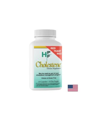 Cholestene (Червен ориз, дрожди) За нормални нива на холестерола 2400 mg, 120 капсули