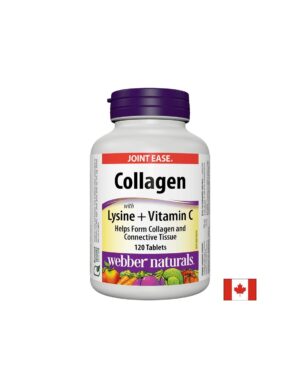 Collagen with Lysine + Vitamin C/ Колаген 500 mg с Лизин и Витамин С х 120 таблетки
