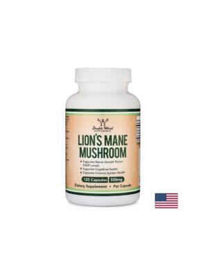 Lion’s Mane Mushroom - Лъвска грива, 120 капсули Double Wood