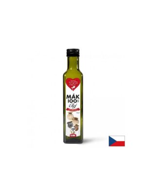 Масло от маково семе + витамин Е Подкрепа на липидния метаболизъм 250 ml