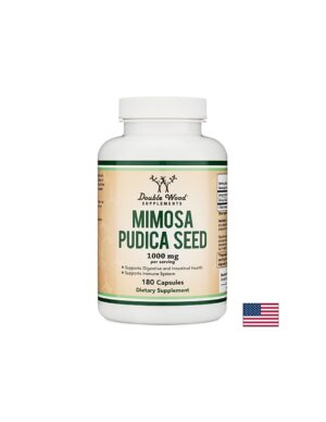 Mimosa pudica/ Мимоза пудика (семена), 180 капсули Double Wood