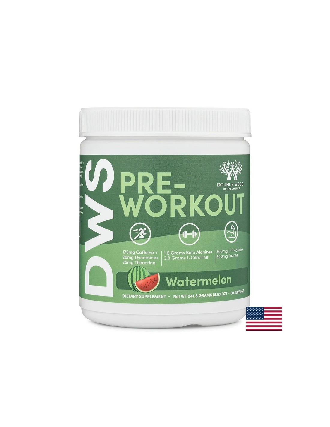 pre-workout-l-citrulin-beta-alanin-tirozin-koncentraciya-i-izdrazhlivost-dinya-2418-g-30-dozi-prakh.jpg Pre-Workout L-Цитрулин + Бета аланин + Тирозин – Концентрация и издръжливост, диня, 241.8 g, 30 дози, прах Double Wood