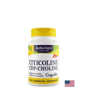 Цитиколин Cognizin® (CDP-холин), 250 mg, 30 растителни капсули