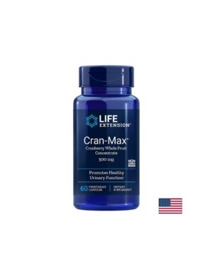 Cran-Max® Cranberry Concentrate/ Червена боровинка 500 mg x 60 капсули