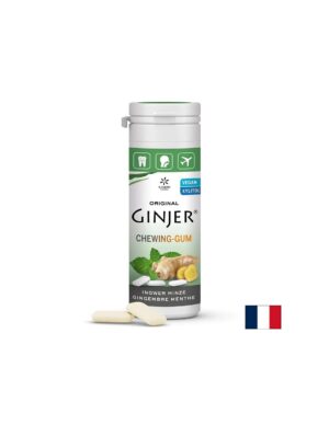 Джинджифилови дъвки с мента, 30 g (20 броя) Lemon Pharma